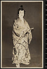 sol-I-04-02-02昭和１０・1935歌舞伎座「［其姿花図絵］三人形」武士幸之丞〈6〉尾上　菊五郎