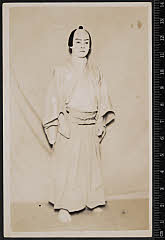 sol-I-04-03-17大正１５・1926新橋演舞場「［怪談牡丹燈籠］怪異談牡丹燈籠」孝助〈6〉尾上　菊五郎