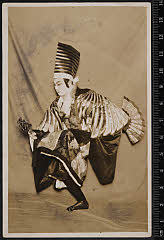 sol-I-04-05-42昭和０２・1927新橋演舞場「［再春菘種蒔　舌出三番叟］菘種蒔」三番叟〈6〉尾上　菊五郎