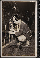 sol-I-04-05-45昭和０２・1927新橋演舞場「厄年」寺男勘蔵〈6〉尾上　菊五郎