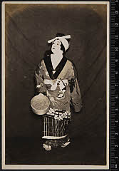 sol-I-04-06-47昭和０３・1928歌舞伎座「［大和い手向五字］子守 」子守女おとわ〈6〉尾上　菊五郎