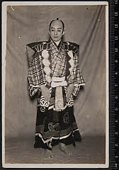 sol-I-04-07-03大正１４・1925新橋演舞場「素襖落」太郎冠者〈6〉尾上　菊五郎