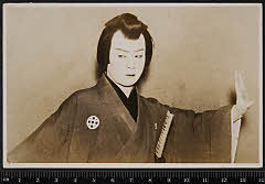 sol-I-04-07-24大正０５・1916市村座「［浮世柄比翼稲妻］花川戸噂の俎板」白井権八〈6〉尾上　菊五郎