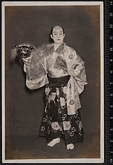 sol-I-04-07-49大正１５・1926歌舞伎座「連獅子」狂言師左近後に親獅子の精〈6〉尾上　菊五郎