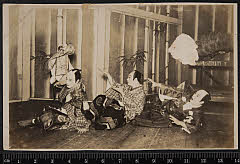 sol-I-04-08-28大正１４・1925新橋演舞場「素襖落」大名某〈6〉坂東　彦三郎、太郎冠者〈6〉尾上　菊五郎、太刀持鈍太郎〈4〉市川　男女蔵