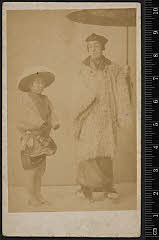 sol-J-06-01-10明治２４・1891東京「鼠小紋東君新形　鼠小紋春着雛形」蜆売三吉〈〉尾上　きく、易者梅山実ハ稲葉幸蔵〈5〉尾上　菊五郎