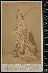 sol-J-07-02-02明治３４・1901市村座「女暫」巴御前〈5〉中村　歌右衛門