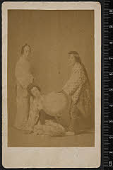 sol-J-07-03-09明治２９・1896歌舞伎座「田舎源氏露東雲」光氏〈2〉尾上　菊之助、黄昏〈5〉尾上　栄三郎、東雲〈5〉尾上　菊五郎