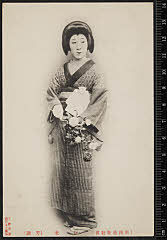 sol-J-08-01-24明治４５・1912明治座「伊賀越道中双六　沼津」お米〈3〉坂東　秀調