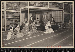 sol-J-08-01-34明治４５・1912歌舞伎座「春日局」稲葉佐渡守〈11〉片岡　仁左衛門、御台所〈3〉市村　亀蔵、竹千代〈2〉中村　児太郎、秀忠〈15〉市村　羽左衛門、春日局〈5〉中村　歌右衛門