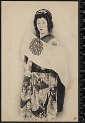 sol-J-08-01-49明治４２・1909歌舞伎座「柳雛諸鳥囀　鷺娘」鷺娘〈6〉尾上　梅幸