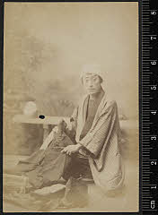 sol-J-16-01-11明治29・1896明治座「義経千本桜」いがみの権太〈5〉尾上　菊五郎