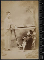 sol-J-17-01-18明治３５頃・1902「（戻り駕）」〈2〉尾上　丑之助、〈1〉中村　吉右衛門