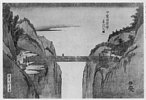 Z0170-016・・北寿「甲斐国猿橋之図」