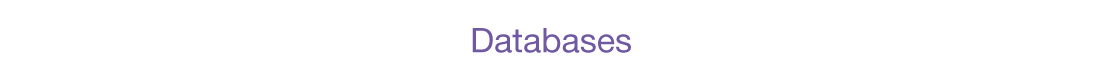 Databases