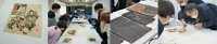 Workshop with the Association for the Preservation of Ukiyo-e Woodblock Engraving and Printmaking Techniques was held on Feb. 17, 2023
