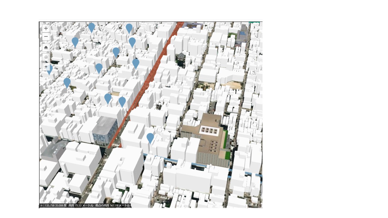 バーチャル京都３Ｄ－京都市都心－